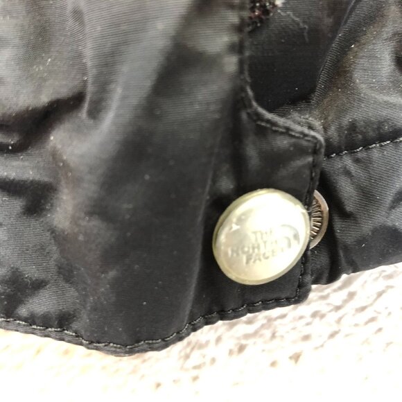 The North Face Womens Windbreaker Jacket Small Black Hooded Outdoors Utility - Picture 7 of 16